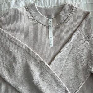 Lululemon Merino Wool-Blend Ribbed Knit Sweater